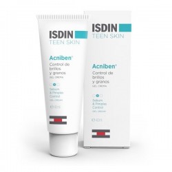 ISDIN ACNIBEN Gel Creme Controle de Brilho e Espinhas 40ml
