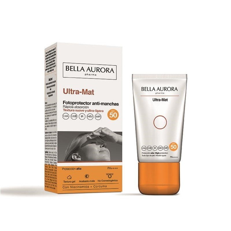 BELLA AURORA Fotoprotettore antimacchia ultra-opaco SPF50 (50ml) BELLA AURORA Fotoprotettore antimacchia ultra-opaco SPF50 (50ml)