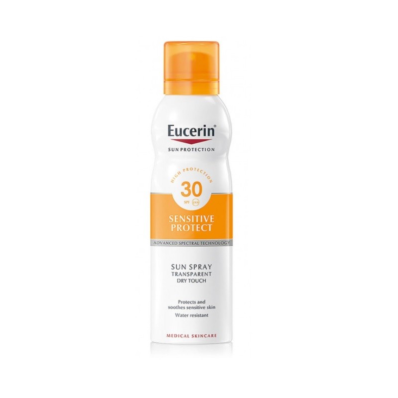 EUCERIN Transparent Dry Touch Sonnenspray LSF30 (200ml) EUCERIN Transparent Dry Touch Sonnenspray LSF30 (200ml)
