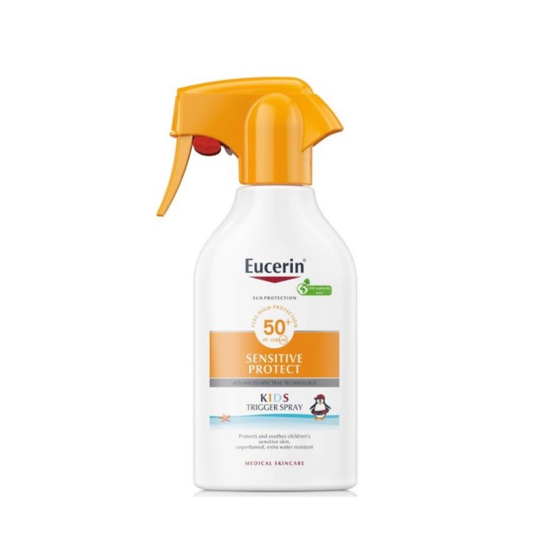 EUCERIN Sensitive Protect Kids Trigger Kinder Sonnenspray LSF50+ (250ml) SONDERPREIS EUCERIN Sensitive Protect Kids Trigger Kinder Sonnenspray LSF50+ (250ml) SONDERPREIS