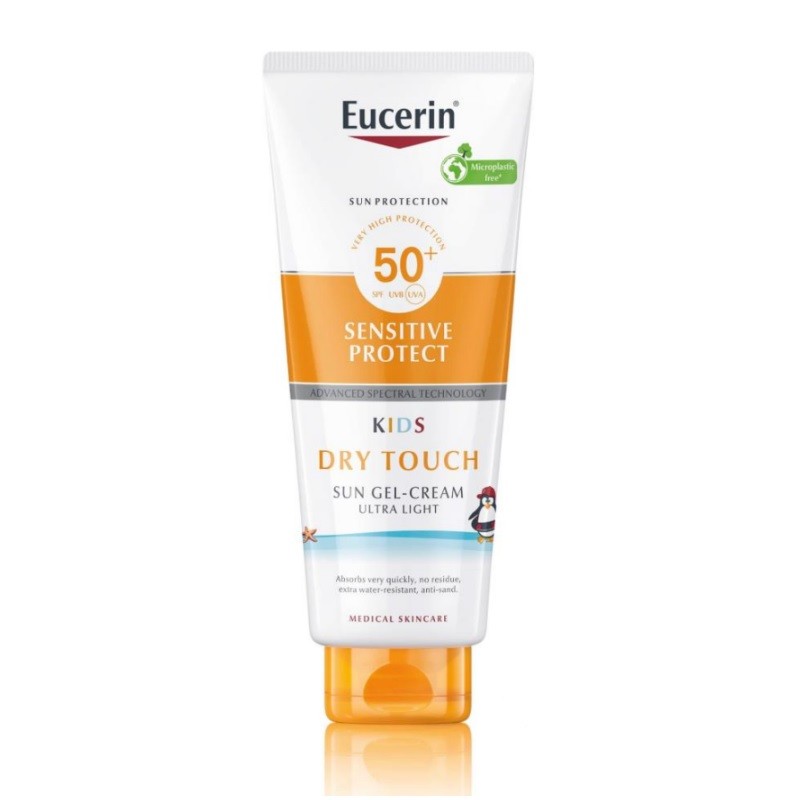 EUCERIN Kids Sensitive Protect Gel Crema Dry Touch FPS50+ (400ml)