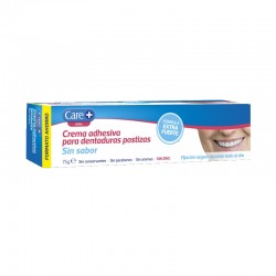 Crème adhésive pour prothèses dentaires CARE+ 75g