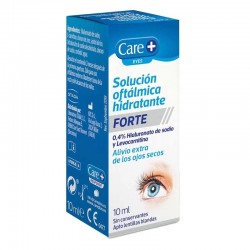 CARE+ Forte Solución Oftálmica Hidratante 0,4% Ácido Hialurónico 10ml