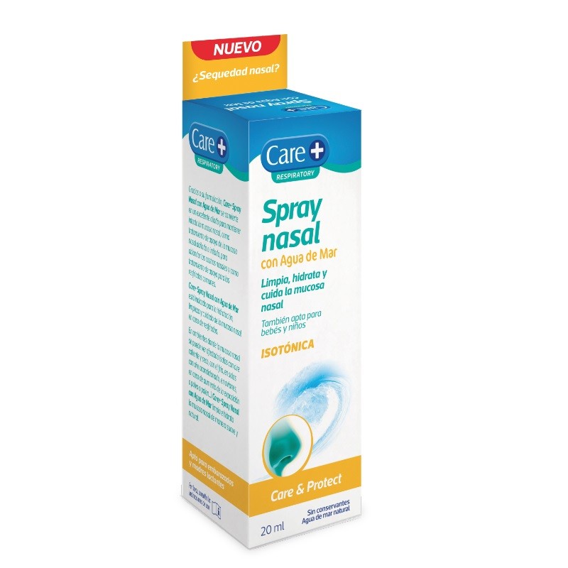 Care+ Spray Nasal con Agua de Mar 20 Ml