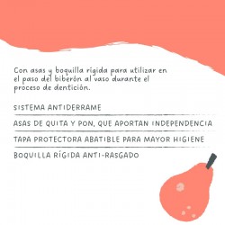 SUAVINEX Gobelet Anti-déversement Bleu