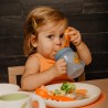 SUAVINEX Auslaufsicherer Becher Blau