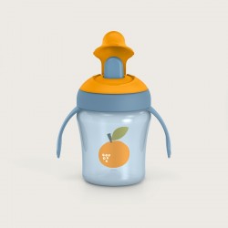 SUAVINEX Auslaufsicherer Becher Blau