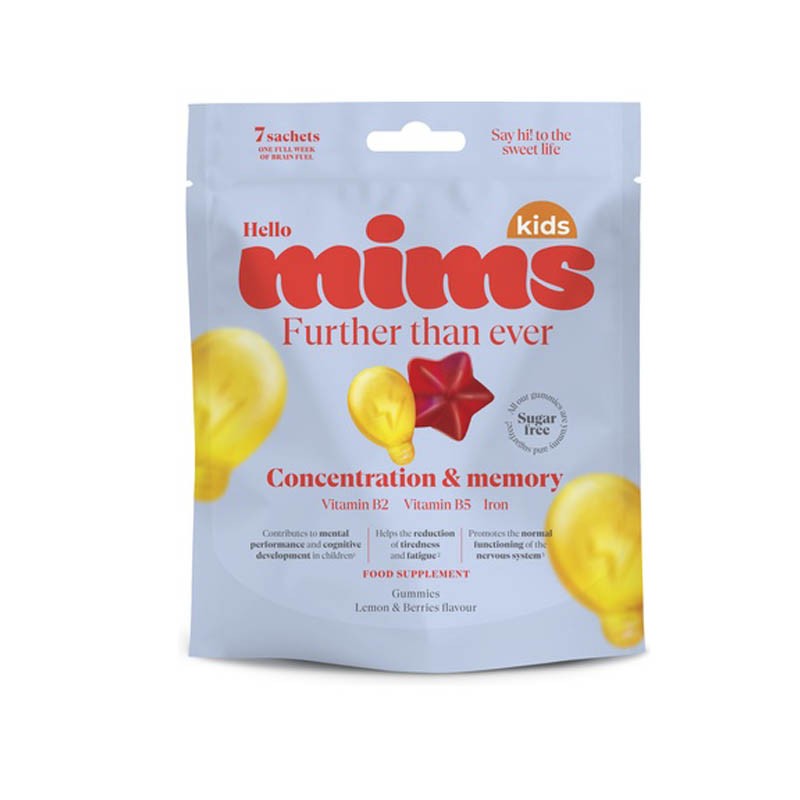 Mims Memory Kids Gomas 7 sacos