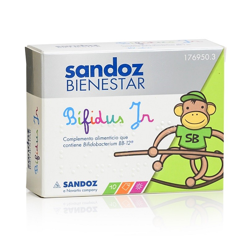 SANDOZ Wellness Bifidus Jr 10 Envelopes