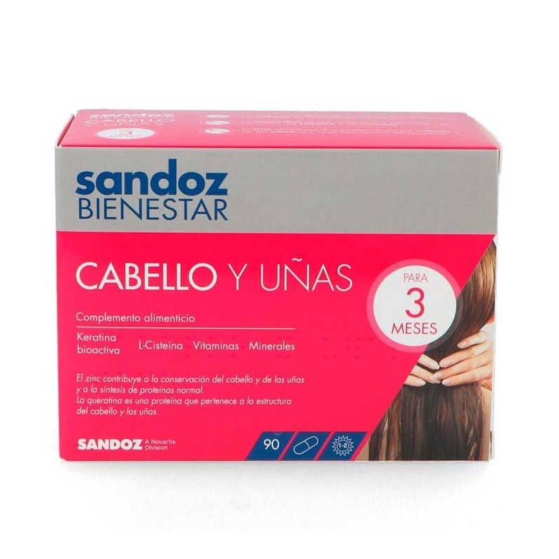 SANDOZ Benessere Capelli e Unghie 90 Capsule SANDOZ Benessere Capelli e Unghie 90 Capsule