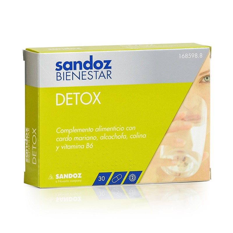 SANDOZ Bienestar Detox 30 Cápsulas