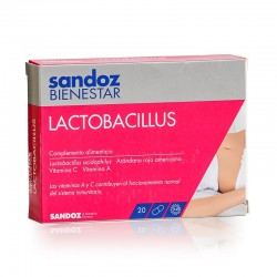 SANDOZ Wellness Lactobacillus 20 Cápsulas