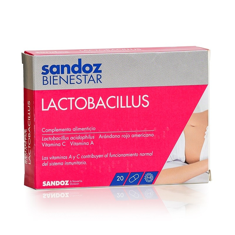 SANDOZ Bien-être Lactobacilles 20 Gélules
