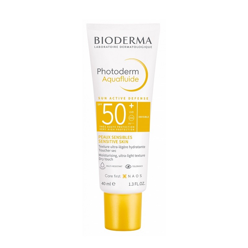 BIODERMA PHOTODERM Max Aquafluido Farblos Dry Touch SPF50+ (40ml)