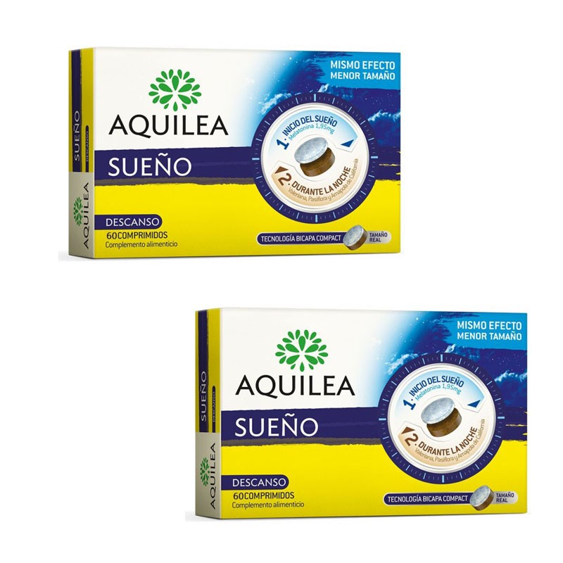 AQUILEA Sueño DUPLO 2x60 Comprimés Bicouches AQUILEA Sueño DUPLO 2x60 Comprimés Bicouches