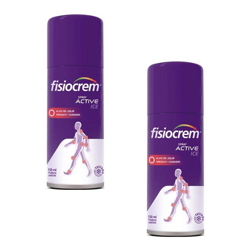 Fisiocrem Spray Active Ice Duplo 2x150 ml【ONLINE OFFER】 Fisiocrem Spray Active Ice Duplo 2x150 ml【ONLINE OFFER】