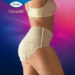 TENA Silhouette Large High Waist Creme 8 Einheiten