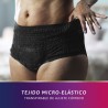 TENA Silhouette Negro Cintura Alta Mediano 9uds