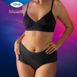 TENA Silhouette Black High Waist Large 8 Einheiten