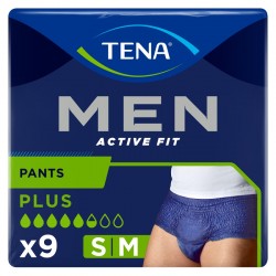 Pantaloni da uomo TENA Active Fit Medium 9 unità