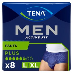 TENA Men Pants Active Fit Large 8 units