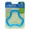 DR. BROWNS Flexees Ergonomischer Beißring +3M Blau