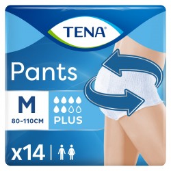 TENA Pants Plus Medium 14 unità