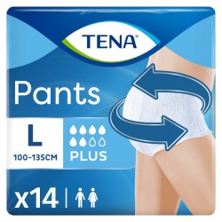 TENA Pantaloni Plus Large 14 unità