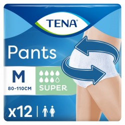TENA Pantalon Super Medium 12 unités