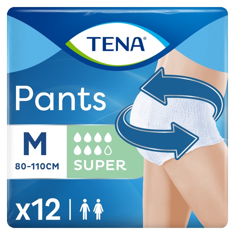 TENA Pantalon Super Medium 12 unités