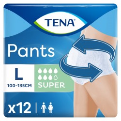 TENA Pants Super Grande 12uds