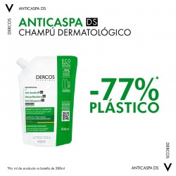 VICHY Dercos Shampoo Antiforfora per Capelli Secchi ECO RICARICA 500ml