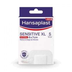 Medicazioni HANSAPLAST Sensitive XL 5