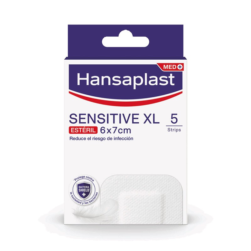 HANSAPLAST Sensitive XL 5 Pansements