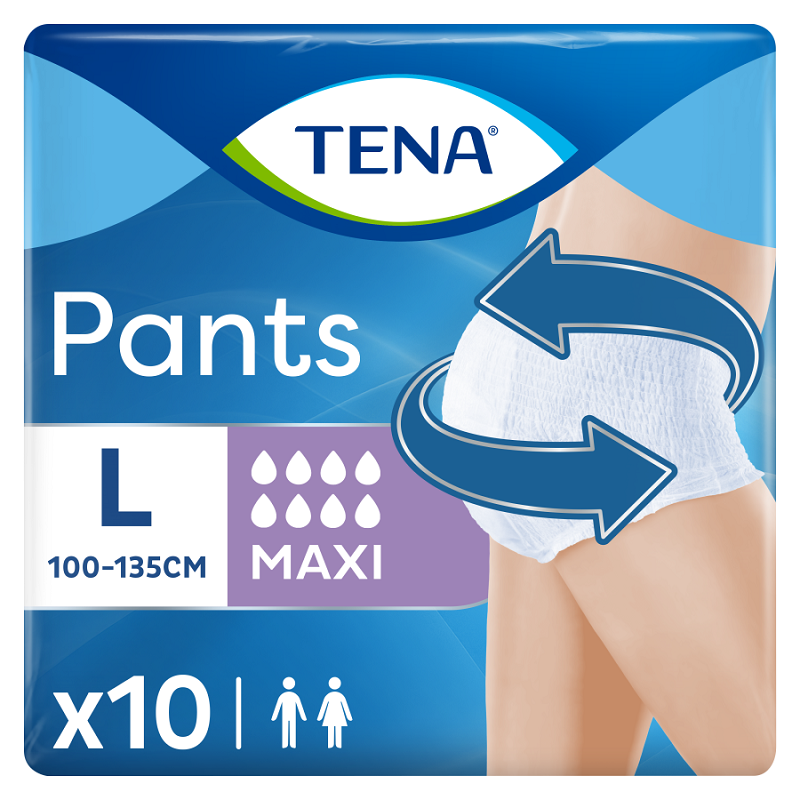 TENA LADY PANTS Plus L (Large) - Slip/Culotte Absorbant Jetable