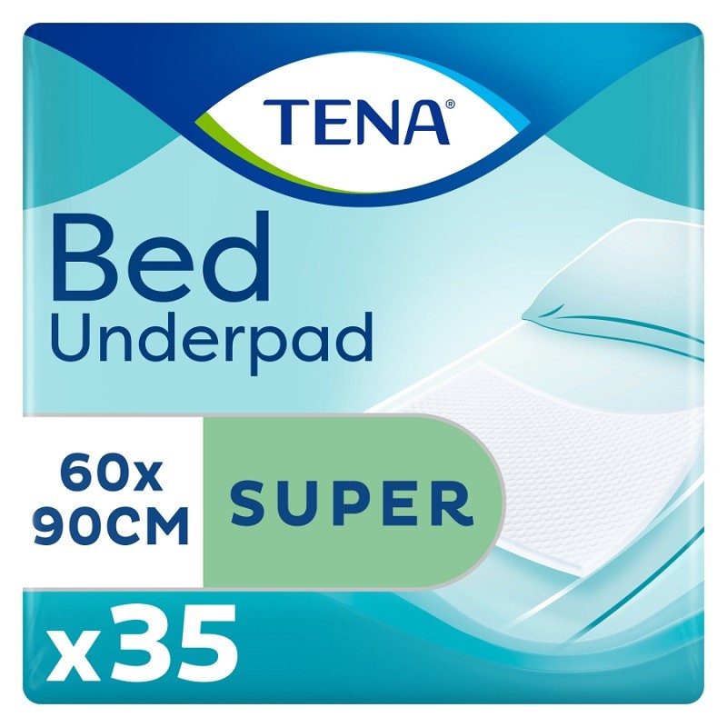 TENA Bed Super 60cm x 90cm (35uds) 【ENVÍO 24 Hrs】