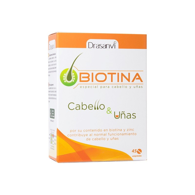 Kaufen Sie DRASANVI Biotin Haare und Nägel 45 Tabletten Kaufen Sie DRASANVI Biotin Haare und Nägel 45 Tabletten