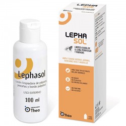 Lephasol Augenlid- und Wimpernlotion 100 ml 【24-STUNDEN-VERSAND】