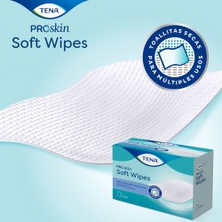 TENA ProSkin Dry Wipes 135 units