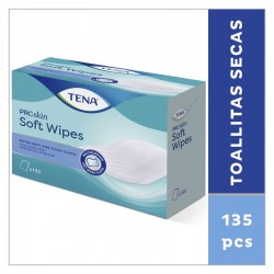 TENA ProSkin Dry Wipes 135 units