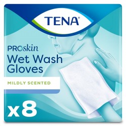 TENA ProSkin Wet Mittens 8 units