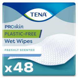 TENA ProSkin Toallita Húmeda Sin Plástico 48uds