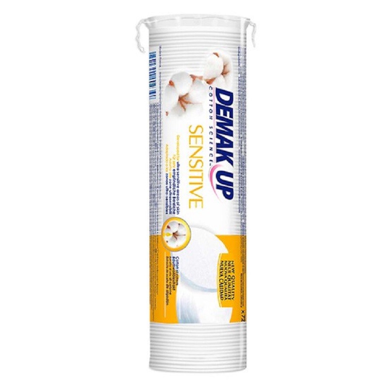 Demak Up Sensitive Runde Make-up-Entferner-Discs 72 Einheiten Demak Up Sensitive Runde Make-up-Entferner-Discs 72 Einheiten