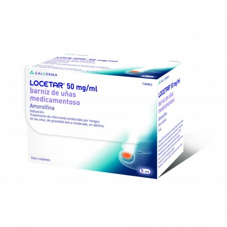 LOCETAR 50 Mg/Ml Vernis à Ongles Médicamenteux 5 Ml LOCETAR 50 Mg/Ml Vernis à Ongles Médicamenteux 5 Ml