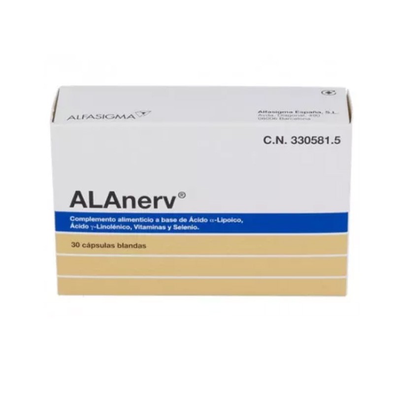 ALANerv 30 capsules molles