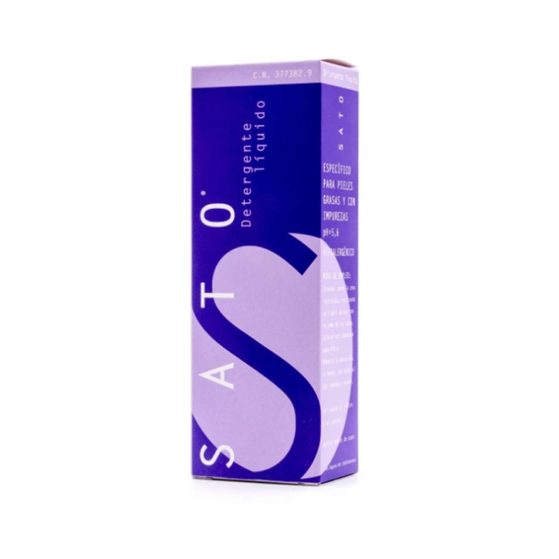 SATO Detergente Liquido Pelli Grasse 200 ml SATO Detergente Liquido Pelli Grasse 200 ml