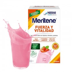 MERITENE Force et Vitalité Fraise 15 sachets