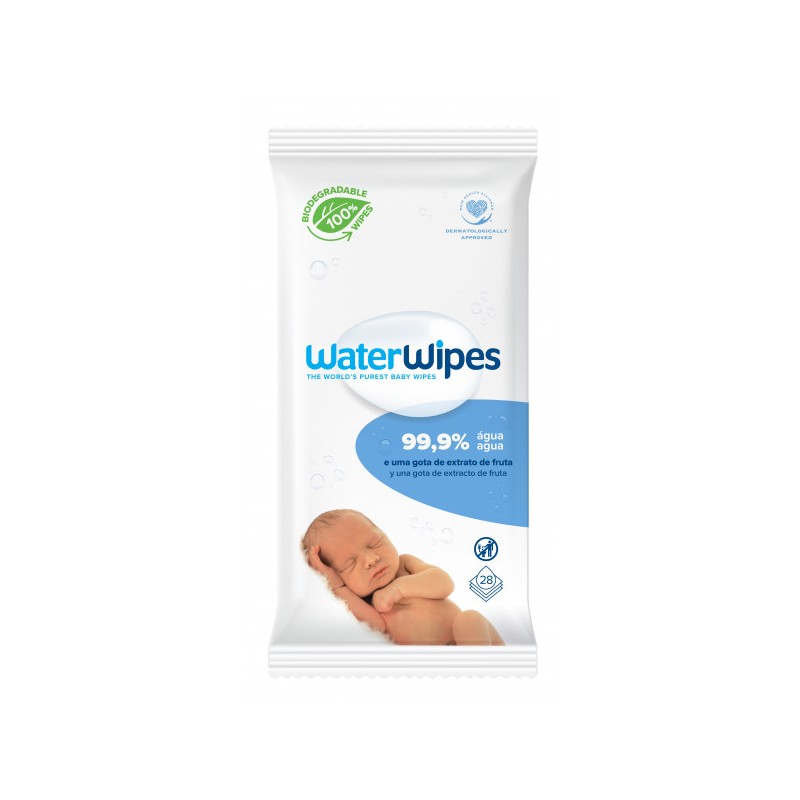 WaterWipes Lenços umedecidos 28 unidades WaterWipes Lenços umedecidos 28 unidades