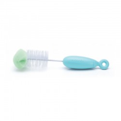 SUAVINEX Duo Flaschenreinigungsbürste Grün 1 Stück