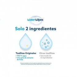 WaterWipes Toallitas de bebé 60 Unidades